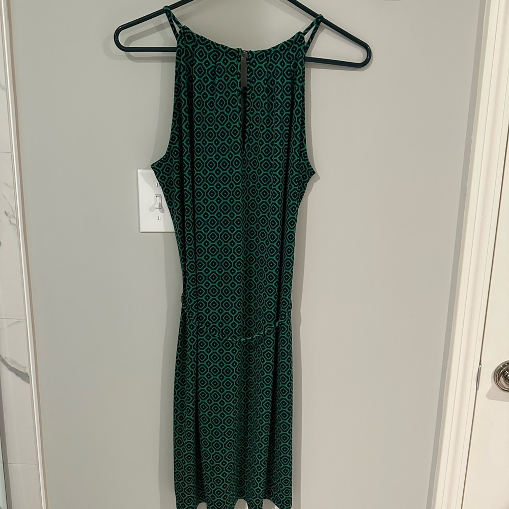 Banana Republic dress (navy and green)